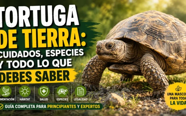 Tortuga de tierra adulta caminando sobre hierba en un jardín soleado, con el caparazón abombado y las patas gruesas cubiertas de escamas