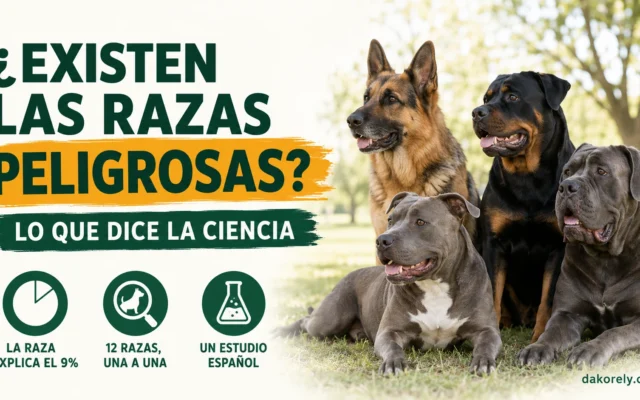 Pastor alemán, rottweiler, perro tipo pit bull y cane corso relajados juntos en un parque