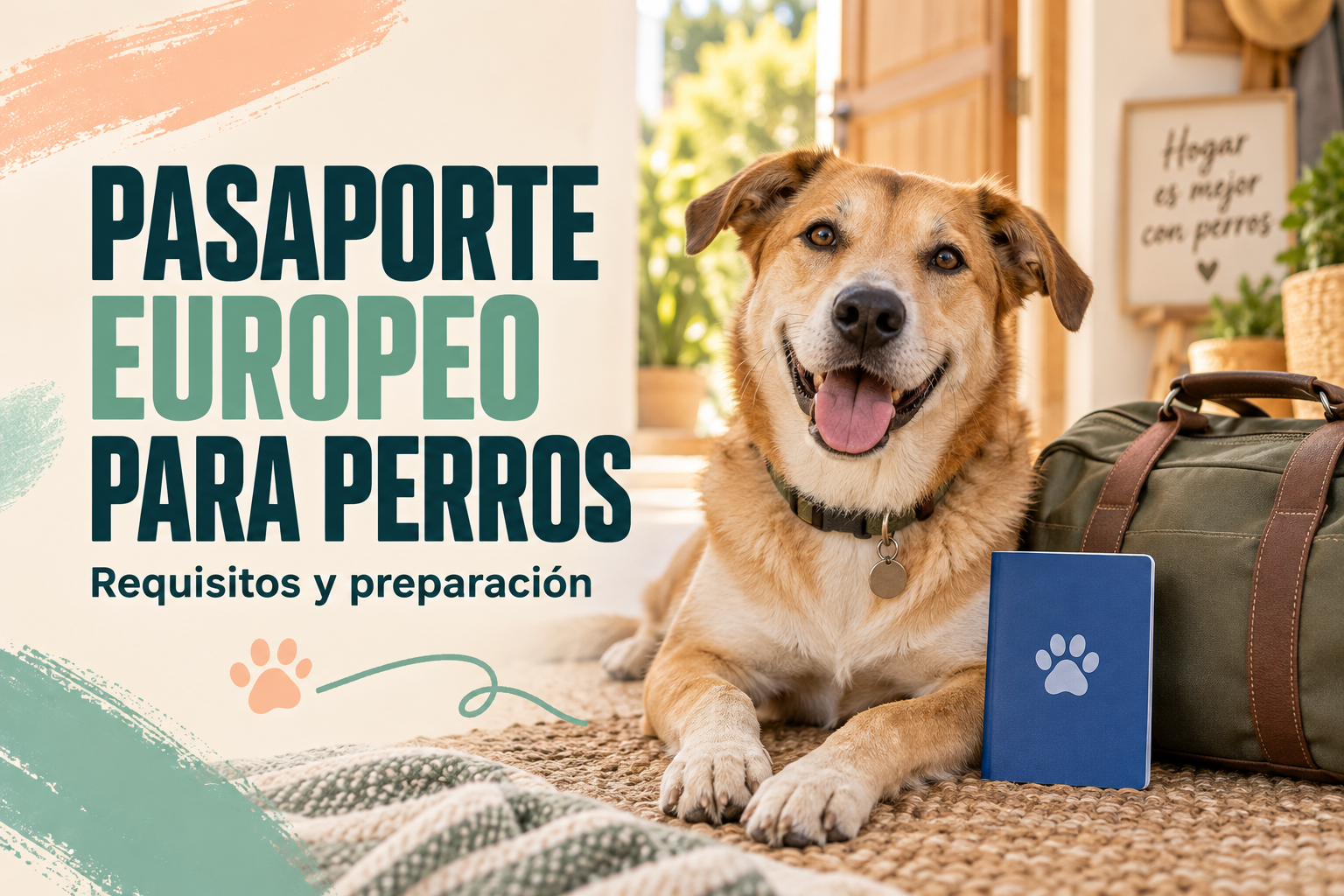 Pasaporte europeo para perros: precio, requisitos y cómo sacarlo