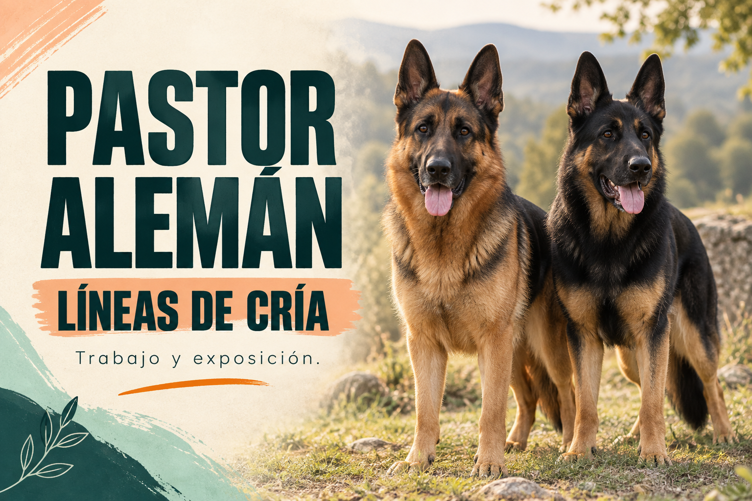 Líneas de pastor alemán: trabajo, exposición y cómo elegir
