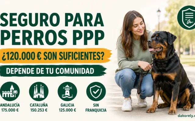 Mujer agachada junto a un rottweiler sentado con correa corta en un parque